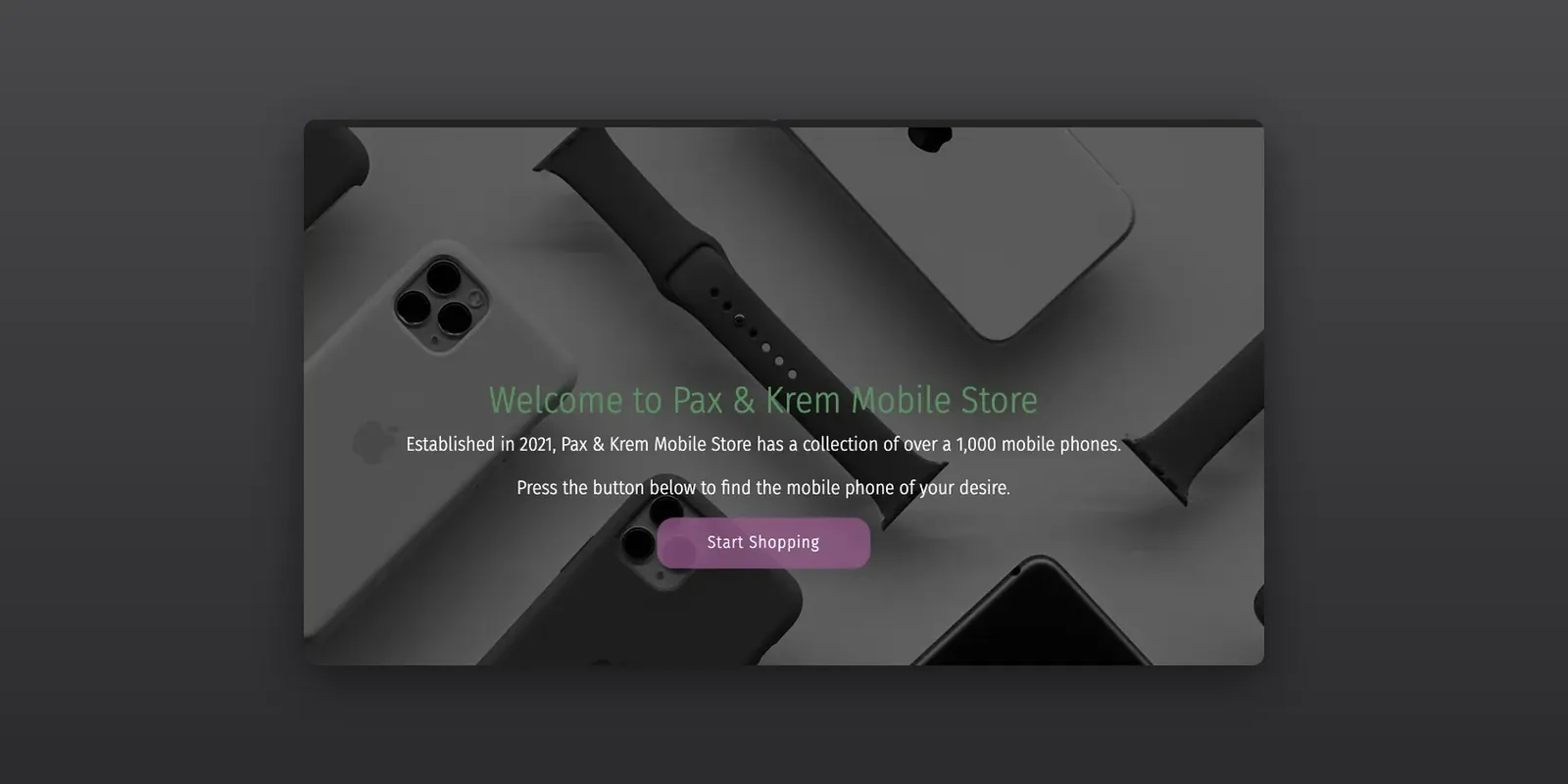 Mobile Eshop screenshot