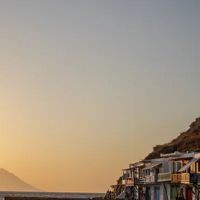 Sunset at Klima Village